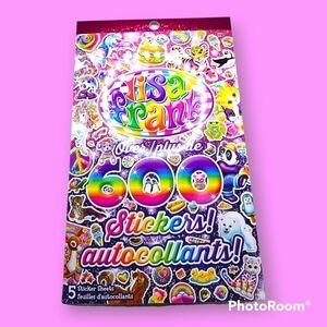 Lisa Frank Rainbow 90s Sticker Booklet
